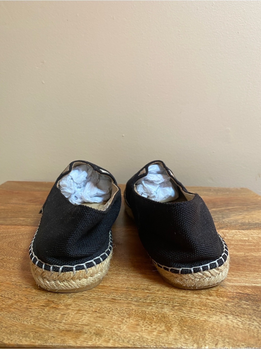 Charlotte Olympia Black Kitty Cat Face Flats Espadrilles Shoes Canvas - Picture 7 of 13